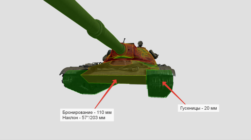 Бронирование танка 60TP Lewandowskiego (НЛД)